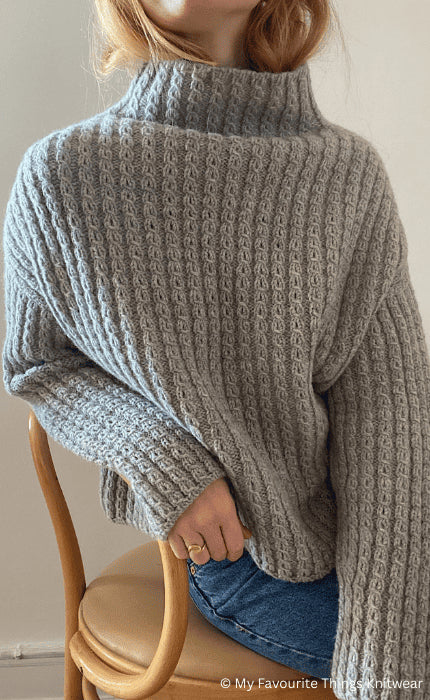 Sweater No. 19 - THE MERRY MERINO 110 - Strickpaket