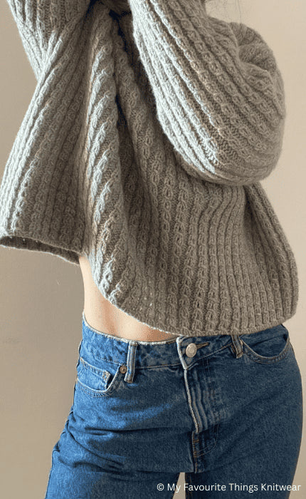Sweater No. 19 - THE MERRY MERINO 110 - Strickpaket