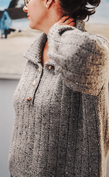 Sveas Linje Troyer - HAMELTON TWEED 1 - Strickpaket