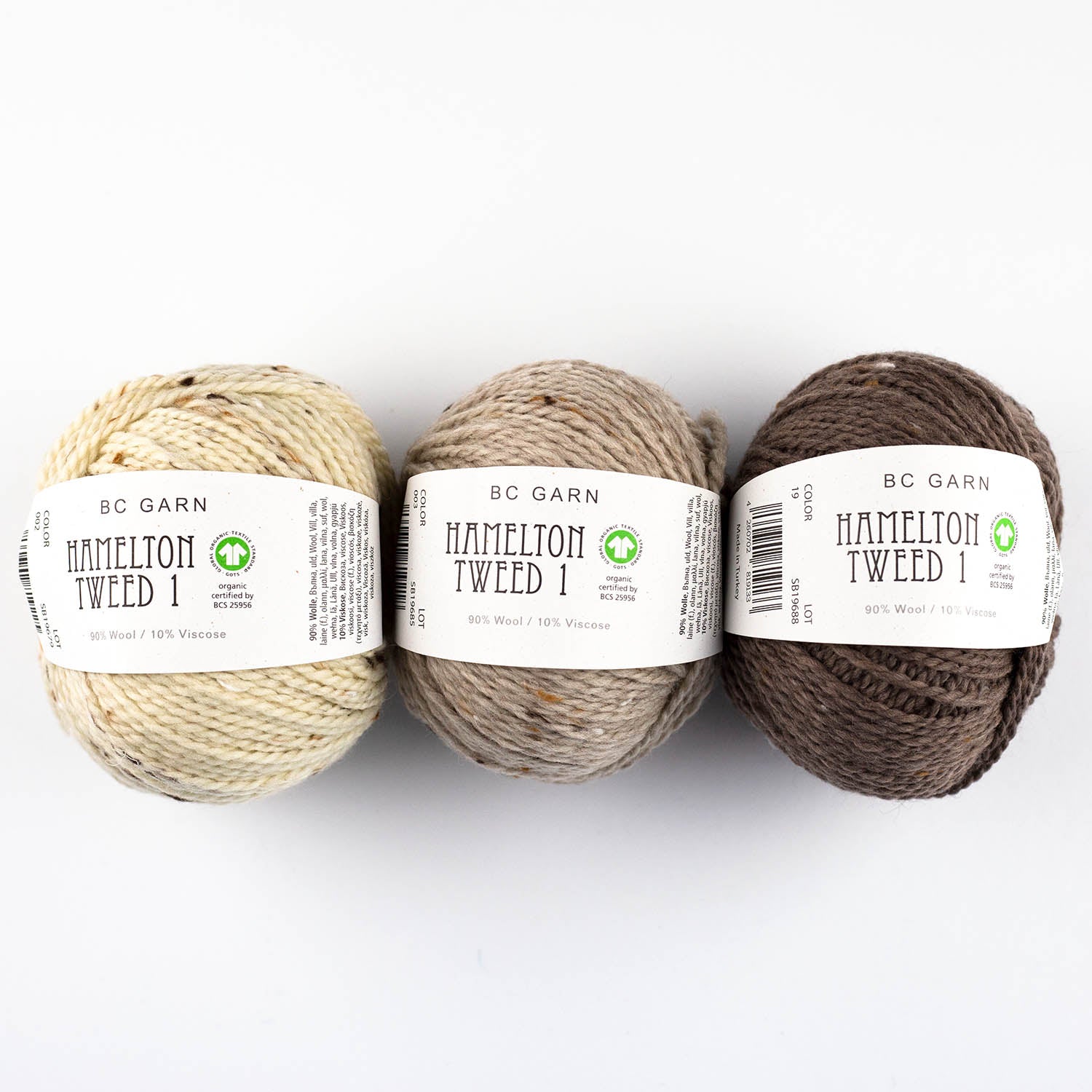 BC Garn - Hamelton Tweed 1 GOTS