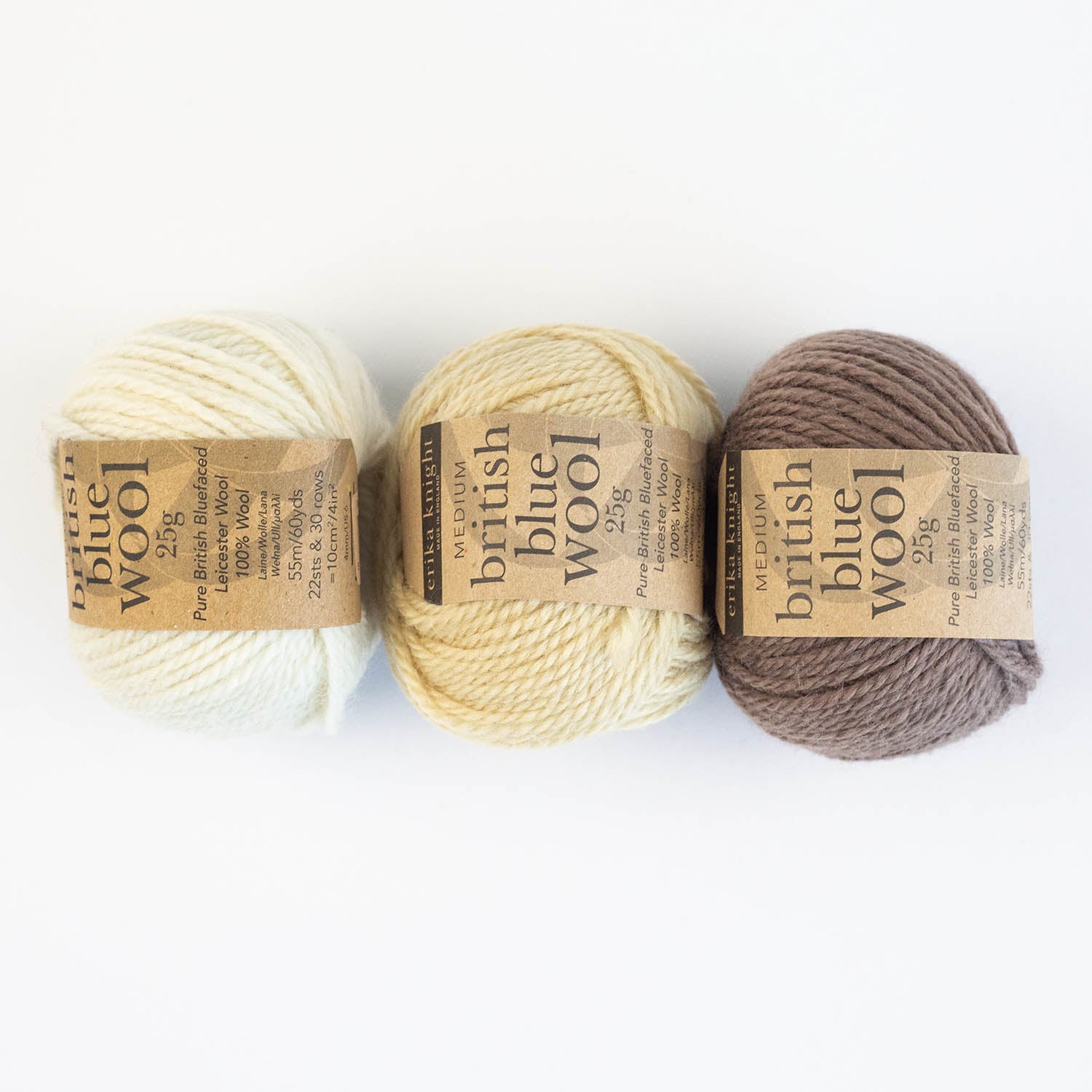 Erika Knight BRITISH BLUE WOOL 25G