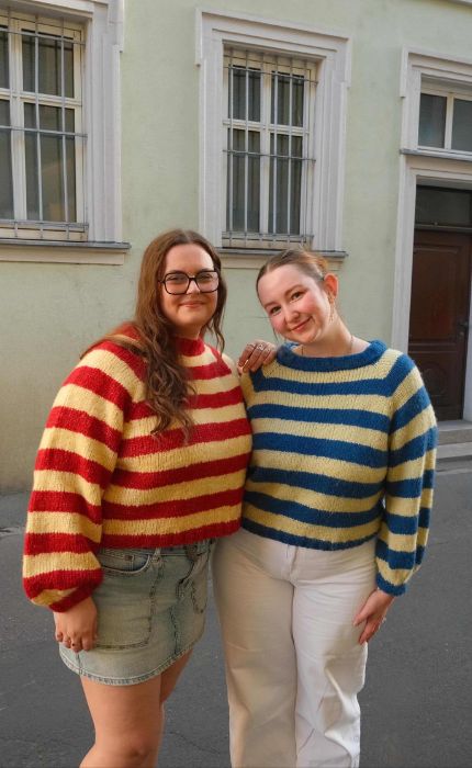 Sophomore Sweater - the perfect second knitting project kit