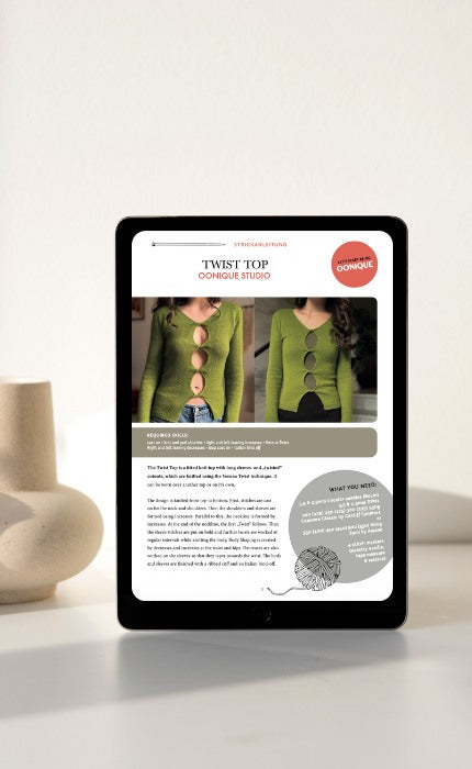 Twist Top - Cashmere Classic / Ecopuno - INSTRUCTIONS