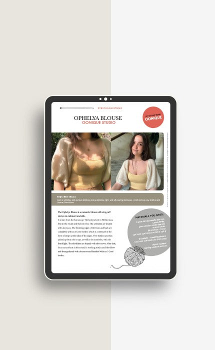 Ophelya Blouse - INSTRUCTIONS