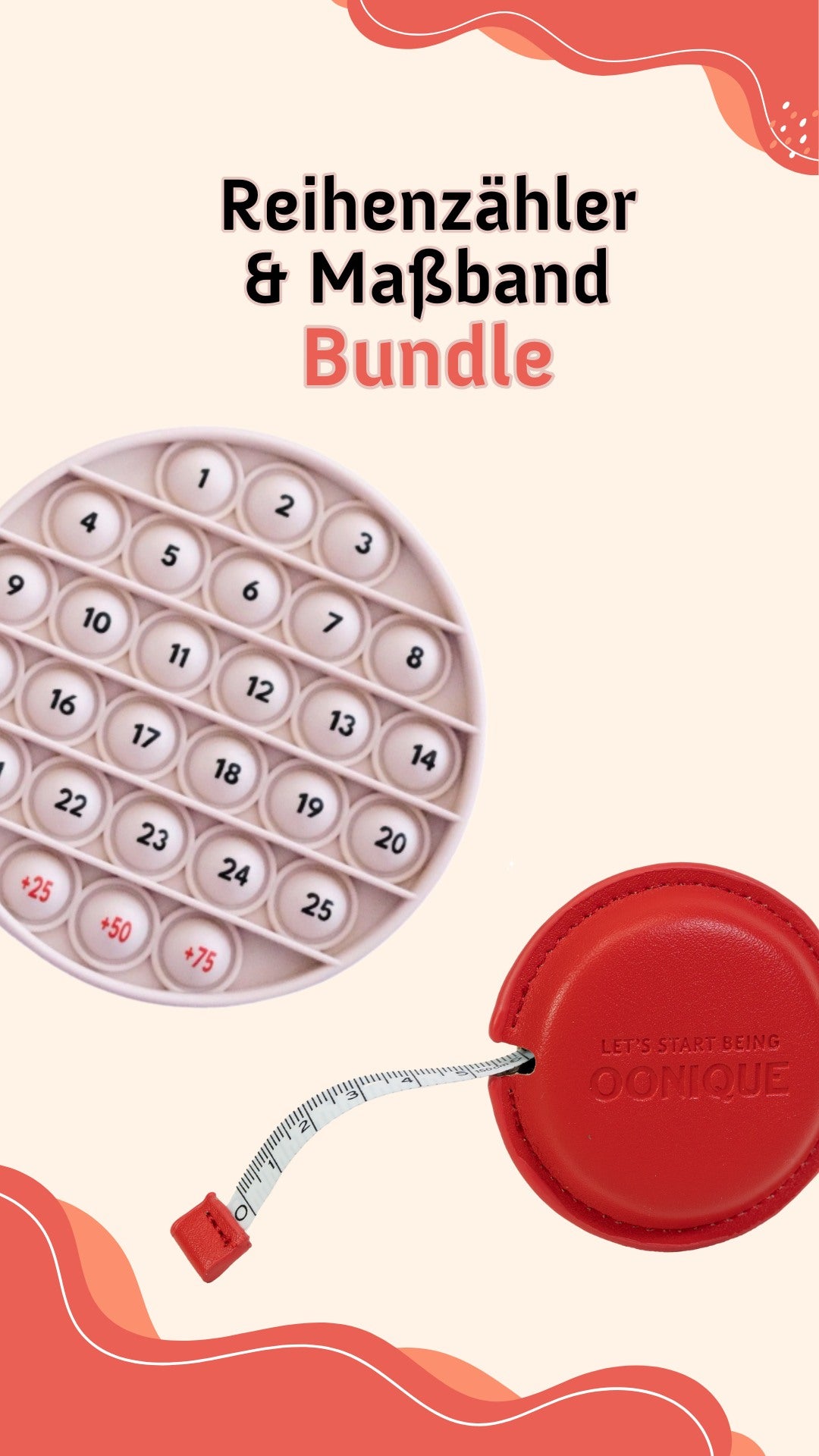 Maßband & Reihenzähler Bundle