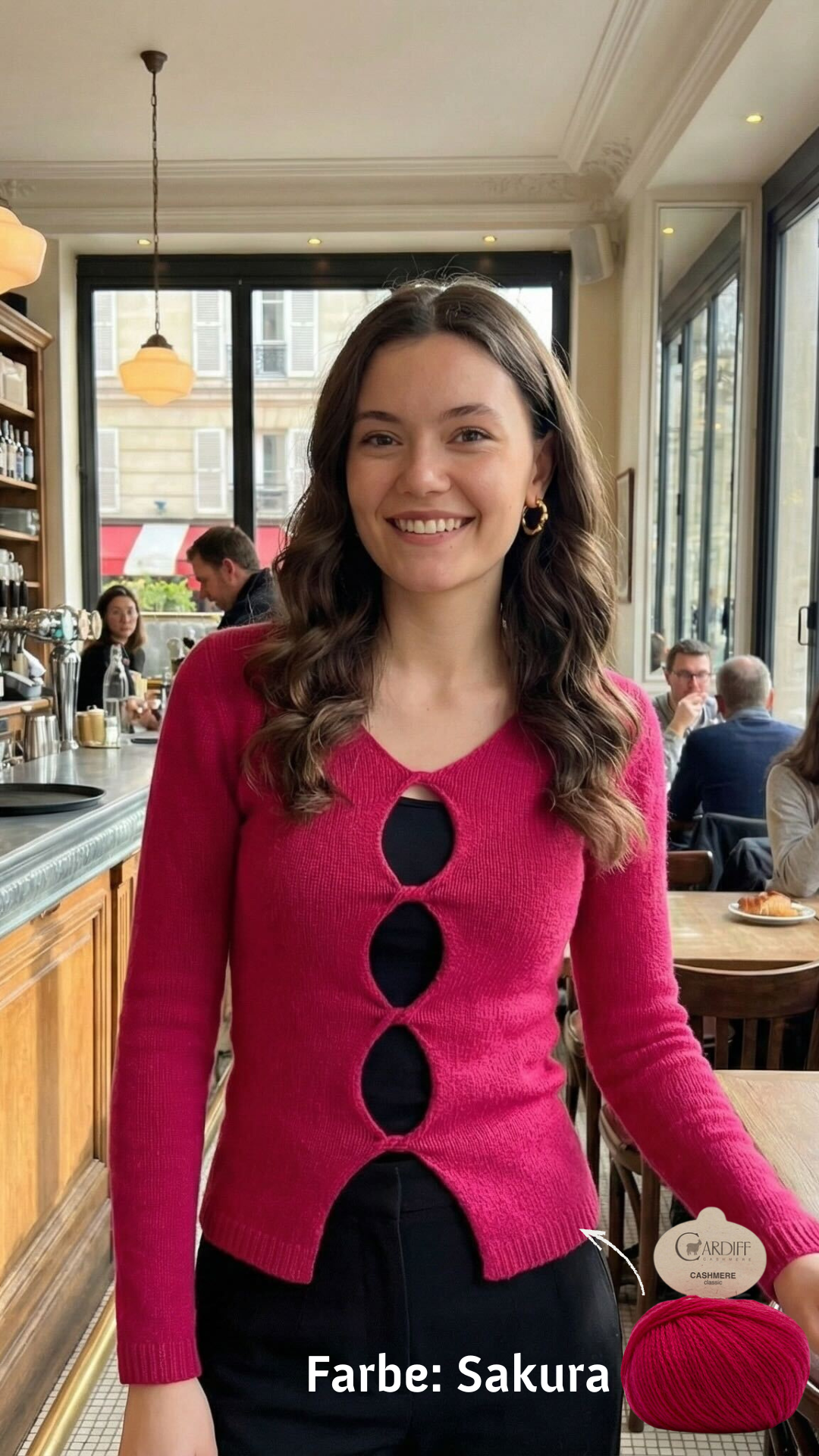 Twist Top - CASHMERE CLASSIC - Strickset