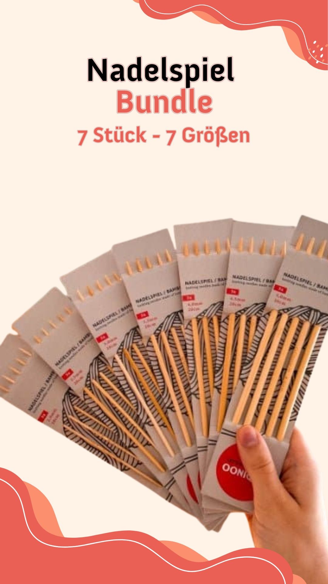 Nadelspiel Bundle (7 Größen)