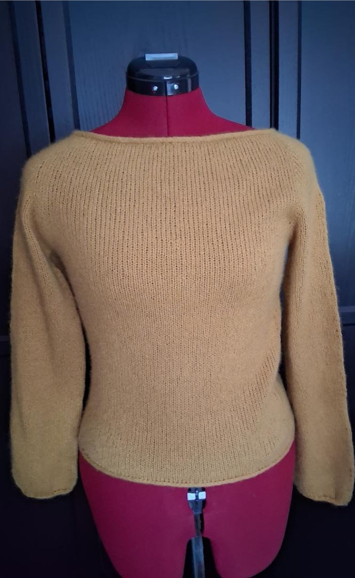 Aureyla Blouse - KASCHMIR & SEIDE - Strickpaket