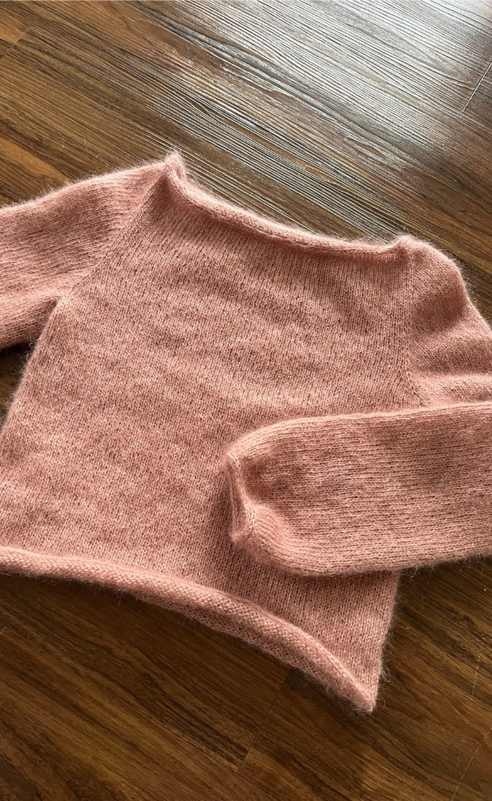 Aureyla Blouse - KASCHMIR & SEIDE - Strickpaket