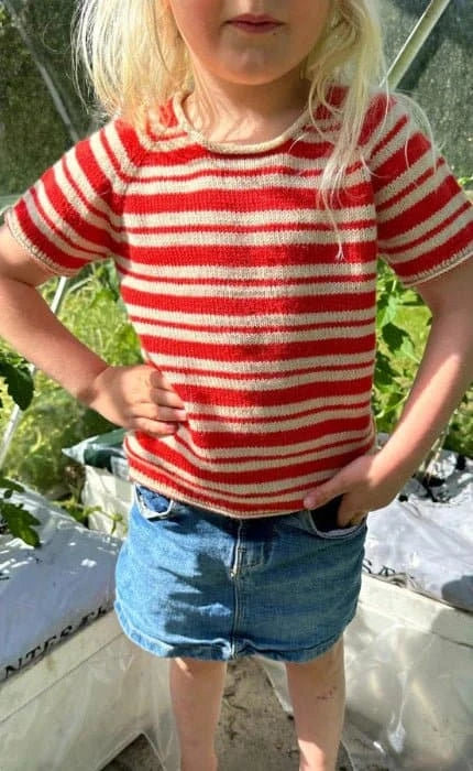 Amélie Tee Junior - SUNDAY - Strickset von PETITE KNIT jetzt online kaufen bei OONIQUE