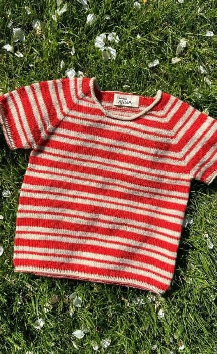 Amélie Tee Junior - SUNDAY - Strickset von PETITE KNIT jetzt online kaufen bei OONIQUE