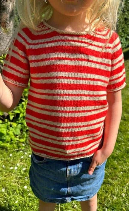 Amélie Tee Junior - SUNDAY - Strickset von PETITE KNIT jetzt online kaufen bei OONIQUE