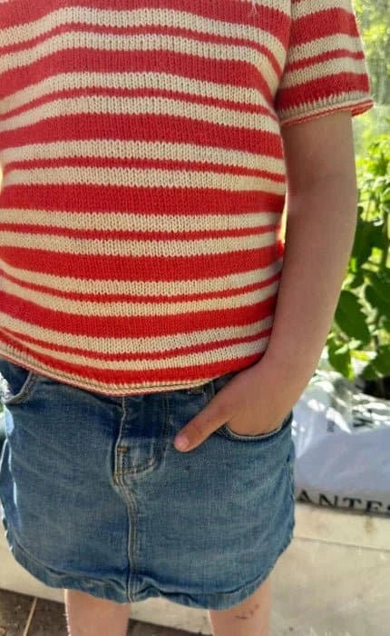 Amélie Tee Junior - SUNDAY - Strickset von PETITE KNIT jetzt online kaufen bei OONIQUE