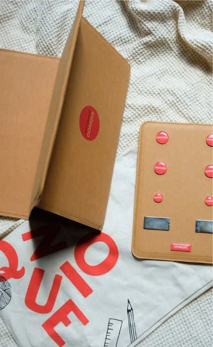 Anleitungshalter magnetisch - Maker's Board mit Beutel von OONIQUE jetzt online kaufen bei OONIQUE