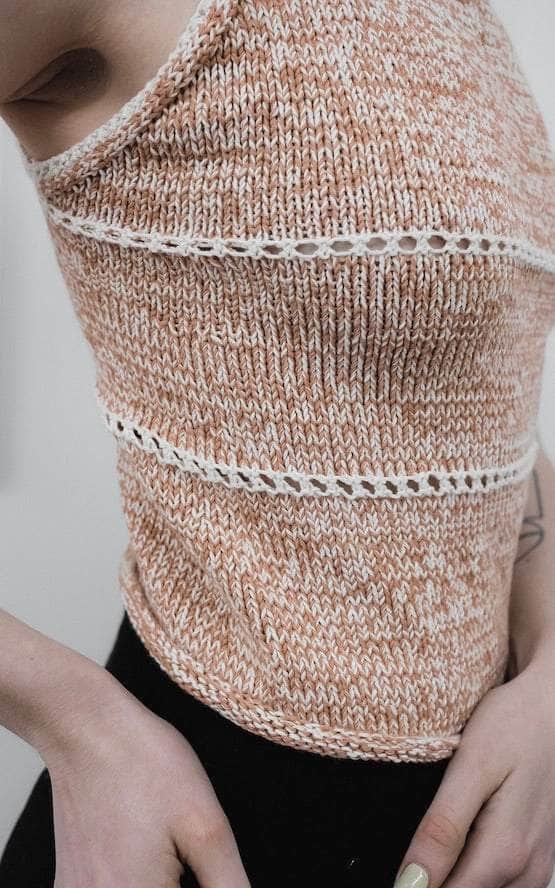 Back2Summer Top - TYNN LINE - Strickset von ANNA STRICKT jetzt online kaufen bei OONIQUE