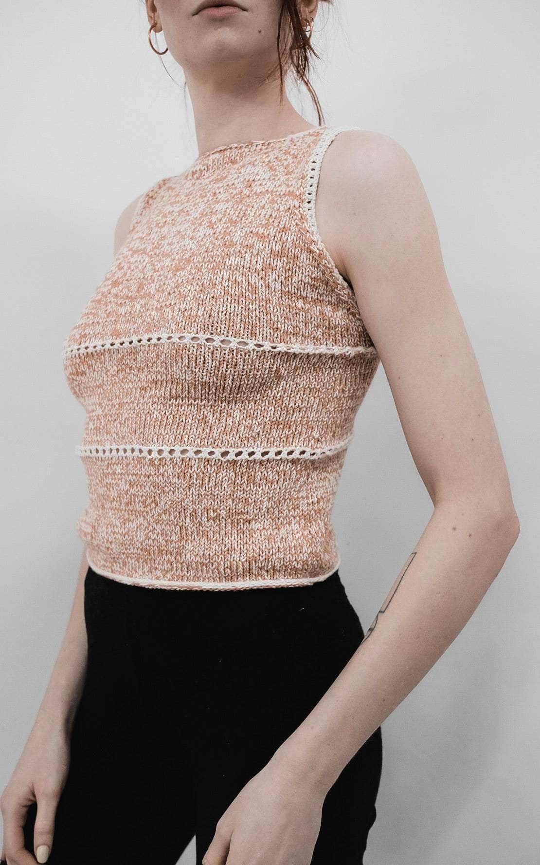Back2Summer Top - TYNN LINE - Strickset von ANNA STRICKT jetzt online kaufen bei OONIQUE
