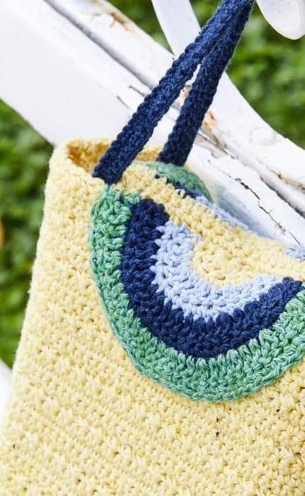 Büchertasche - LANDLUST SOMMERSEIDE - Häkelset von LANA GROSSA jetzt online kaufen bei OONIQUE