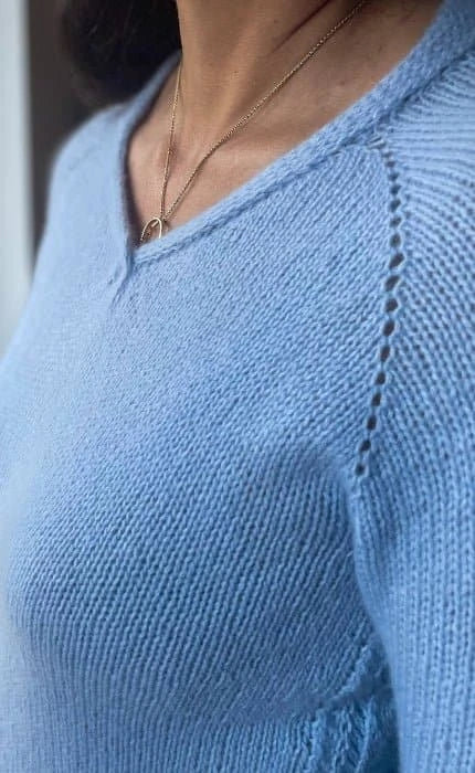Copenhagen Sweater - CASHMERE CLASSIC - Strickset von KNIT A ROUND jetzt online kaufen bei OONIQUE