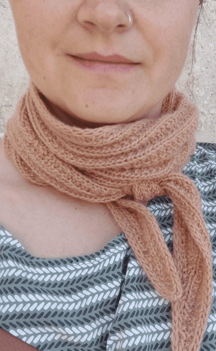 Enna Shawl - CASHMERE CLASSIC - Strickpaket von IMKE VON NATHUSIUS jetzt online kaufen bei OONIQUE