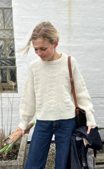Esther Sweater - PEER GYNT & TYNN SILK MOHAIR - Strickset von PETITE KNIT jetzt online kaufen bei OONIQUE