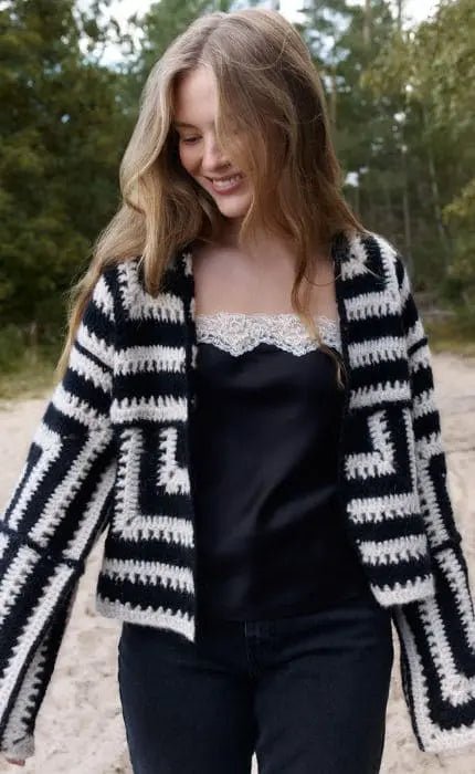 Granny Square Jacke - ALPACA AIR - Häkelpaket von LANA GROSSA jetzt online kaufen bei OONIQUE