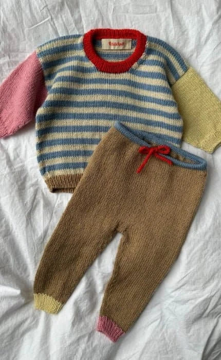 Holger Baby Set - SUNDAY - Strickset von PETITE KNIT jetzt online kaufen bei OONIQUE