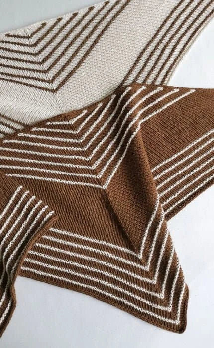 I Love Stripes Bandana - MERINO - Strickset von PAULA STRICKT jetzt online kaufen bei OONIQUE