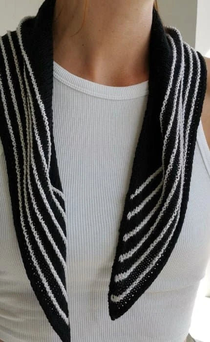 I Love Stripes Bandana - MERINO - Strickset von PAULA STRICKT jetzt online kaufen bei OONIQUE