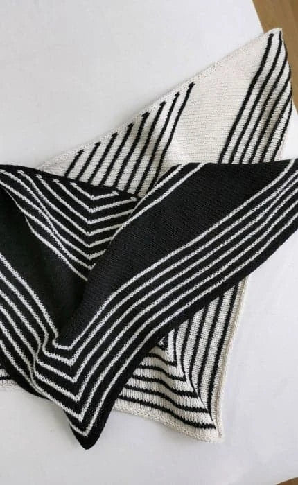 I Love Stripes Bandana - MERINO - Strickset von PAULA STRICKT jetzt online kaufen bei OONIQUE