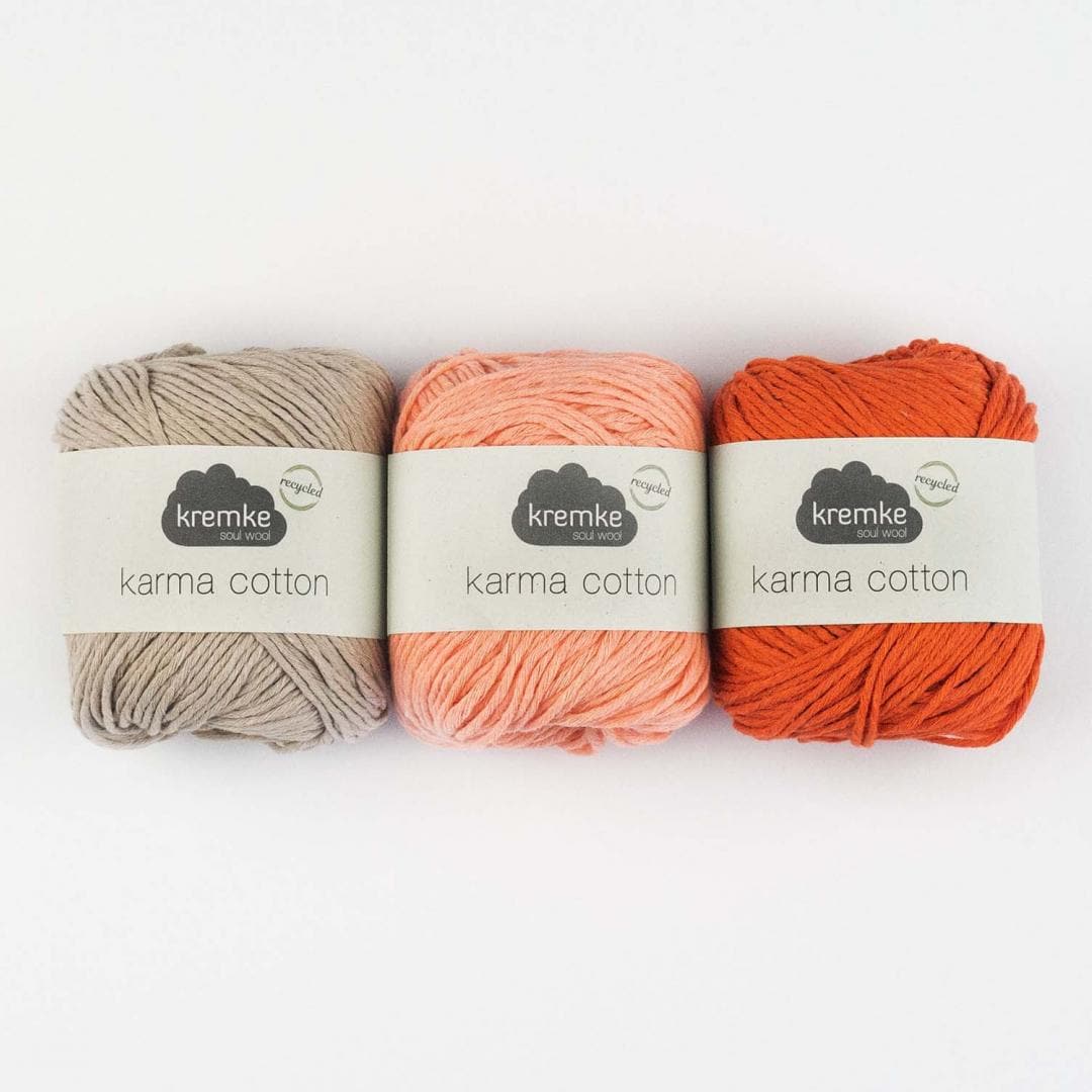 Karma Cotton recycled - Vegane Wolle von KREMKE SOUL WOOL jetzt online kaufen bei OONIQUE