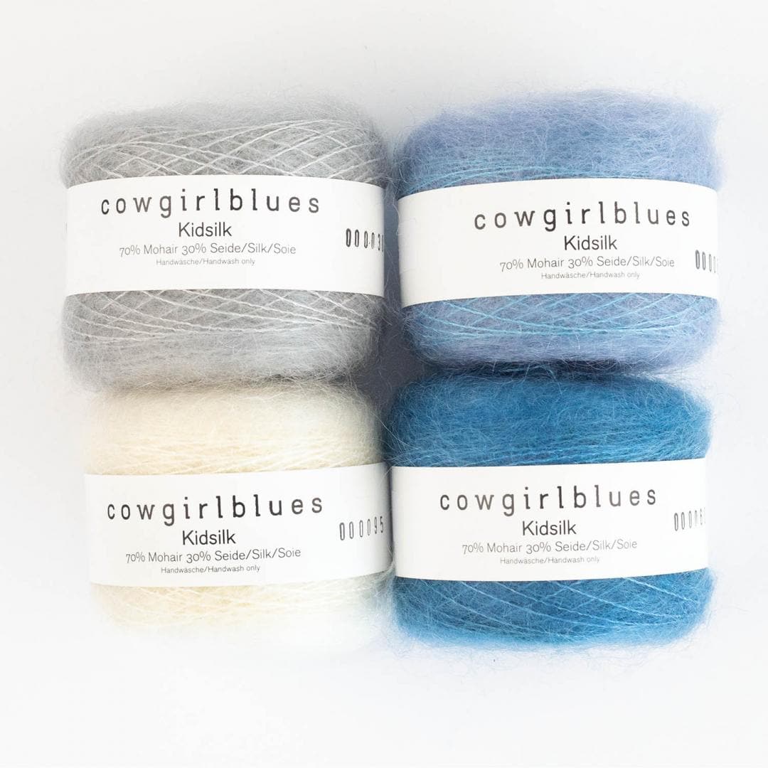 KidSilk solids handgefärbt von COWGIRL BLUES jetzt online kaufen bei OONIQUE