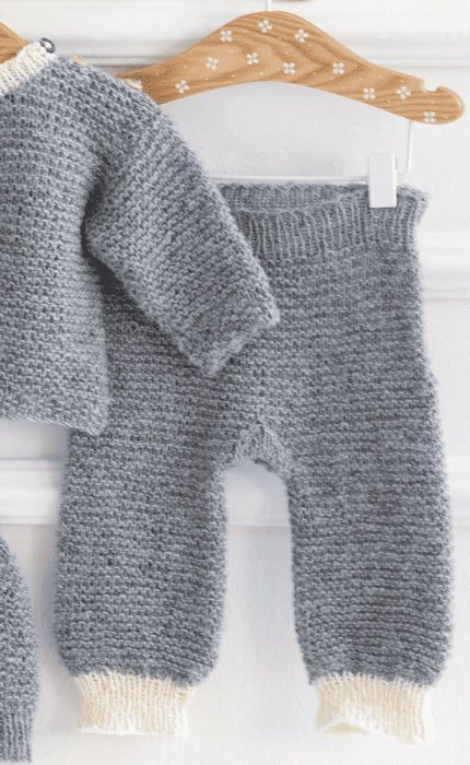 Kinderhose Kraus Rechts - COOL WOOL BABY - Strickpaket von LANA GROSSA jetzt online kaufen bei OONIQUE