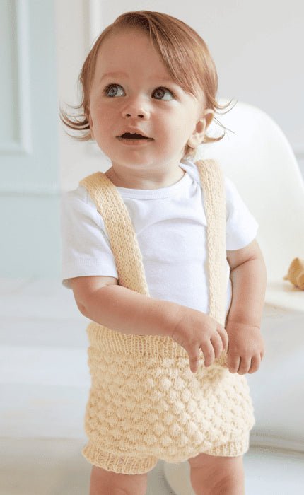 Kinderhose mit Bubblemuster - COOL WOOL BABY - Strickpaket von LANA GROSSA jetzt online kaufen bei OONIQUE