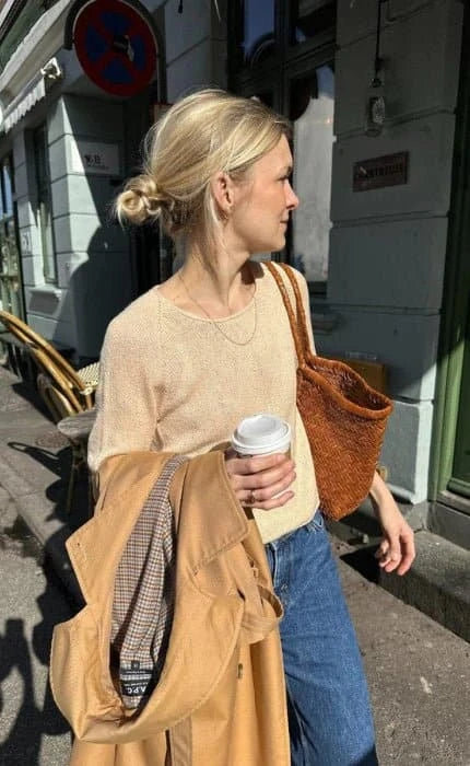 Kumulus Tee-O-Neck - MERINO - Strickset von PETITE KNIT jetzt online kaufen bei OONIQUE