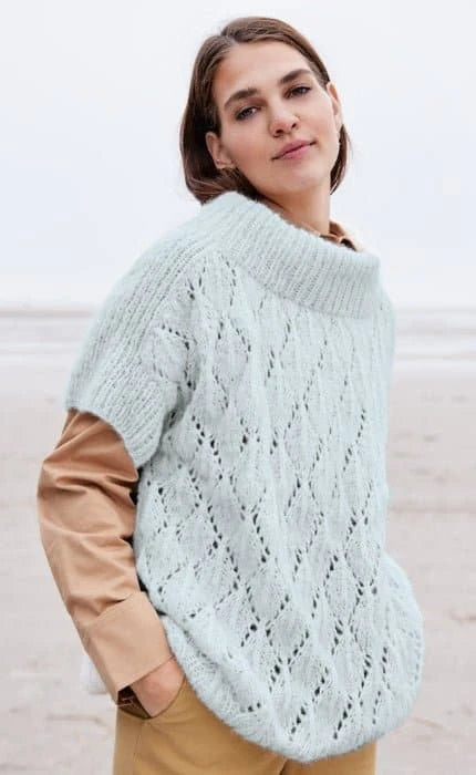 Kurzarm Pullover OONIQUE Strickset Alpaca Air II