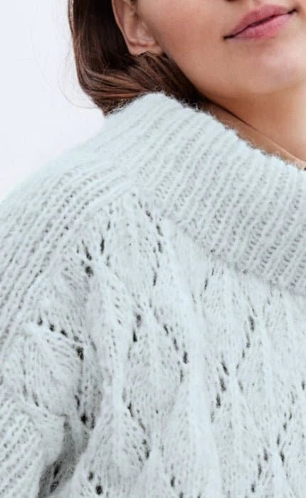 Kurzarm Pullover - ALPACA AIR - Strickset von LANA GROSSA jetzt online kaufen bei OONIQUE