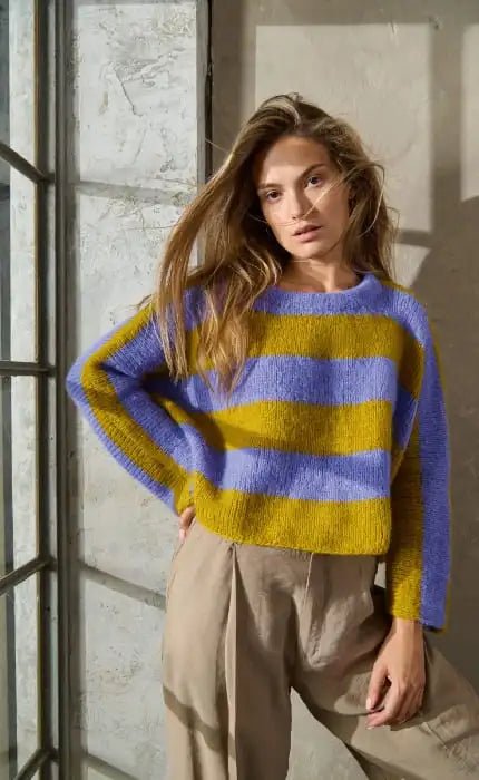 Kurzpulli - ALPACA AIR - Strickpaket von LANA GROSSA jetzt online kaufen bei OONIQUE