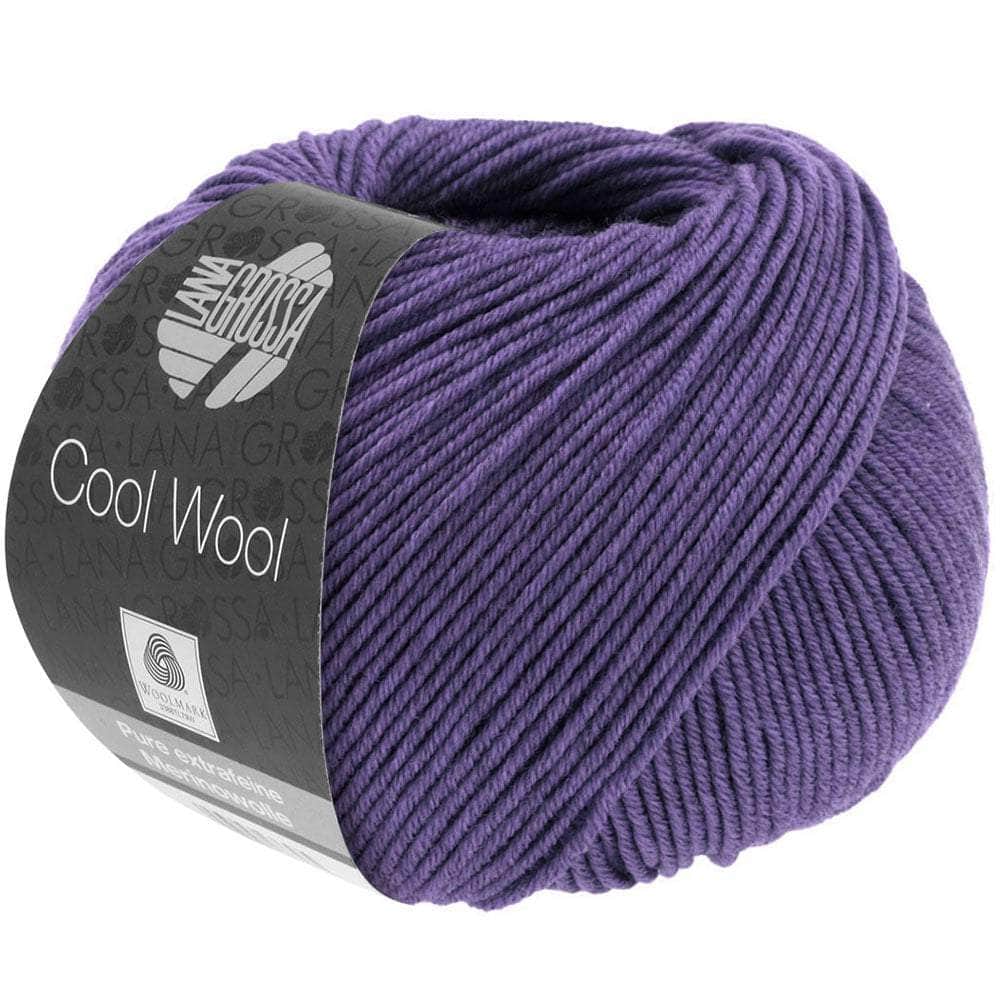 LANA GROSSA Garn 2100 - Rotviolett COOL WOOL