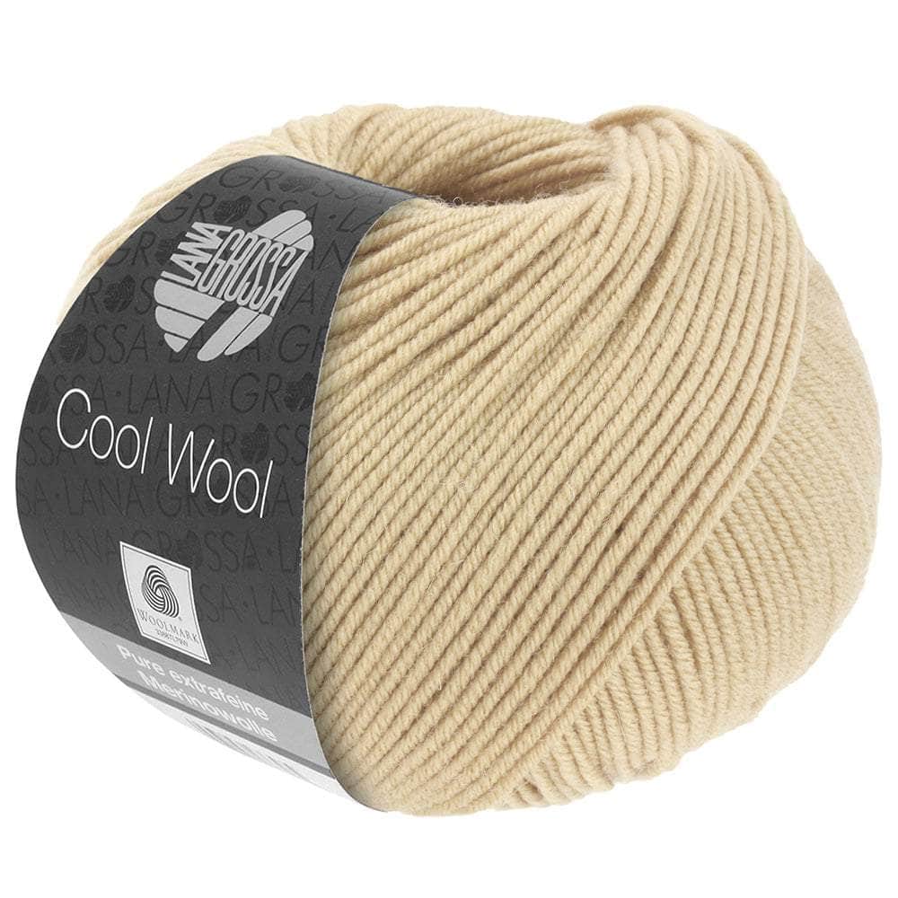 LANA GROSSA Garn 2107 - Creme COOL WOOL