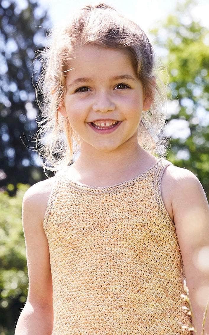 Top mit Strukturmuster - LANDLUST SOMMERSEIDE - Strickset von LANA GROSSA jetzt online kaufen bei OONIQUE