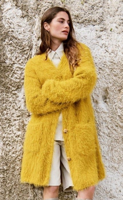 Longjacke Glatt Rechts - BASTA - Strickpaket von LANA GROSSA jetzt online kaufen bei OONIQUE