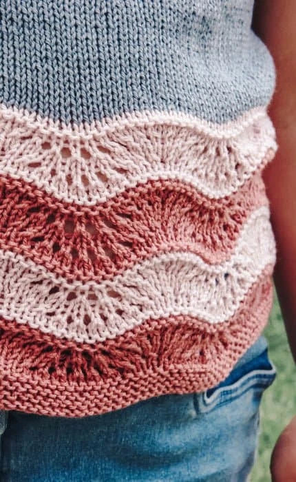 Lunas TeeShirt - COTTON WOOL - Strickset von CAROLIN BALMES jetzt online kaufen bei OONIQUE