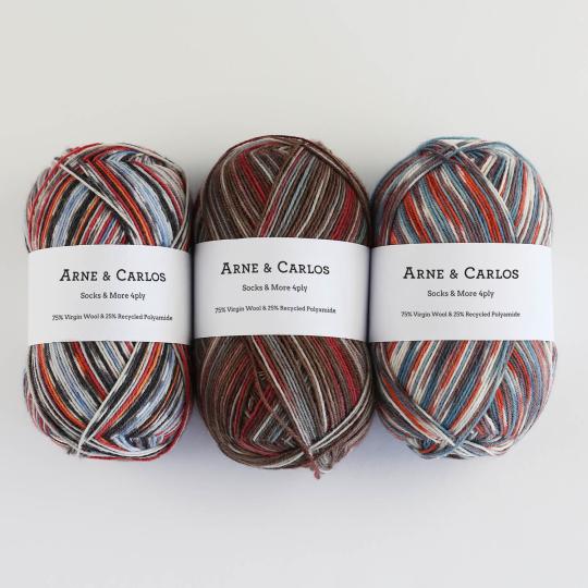 Socks & More Collection 4ply - Arne & Carlos