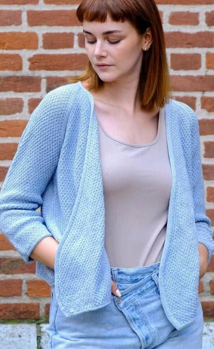 Merry Cardigan - THE MERRY MERINO 140 GOTS - Strickpaket von KREMKE SOUL WOOL jetzt online kaufen bei OONIQUE