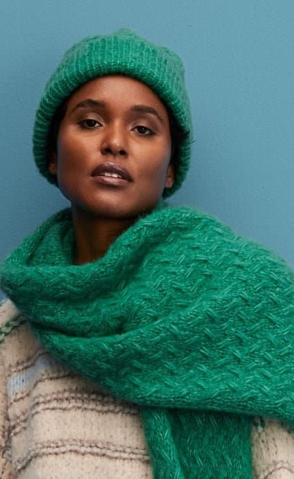 Mütze im Flechtmuster - ALPACA AIR - Strickpaket von LANA GROSSA jetzt online kaufen bei OONIQUE