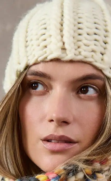 Mütze mit Rippenmuster - CONFETTI - Strickpaket von LANA GROSSA jetzt online kaufen bei OONIQUE