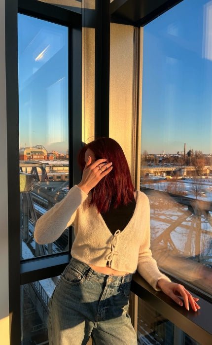 My Love Story Cardigan - SETASURI - OONIQUE BRIDAL Strickpaket von OONIQUE STUDIO jetzt online kaufen bei OONIQUE