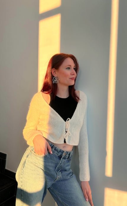 My Love Story Cardigan - SETASURI - OONIQUE BRIDAL Strickpaket von OONIQUE STUDIO jetzt online kaufen bei OONIQUE