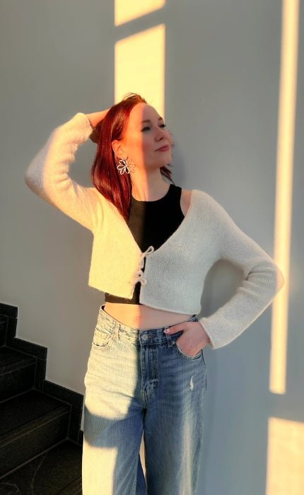 My Love Story Cardigan - SETASURI - OONIQUE BRIDAL Strickpaket von OONIQUE STUDIO jetzt online kaufen bei OONIQUE