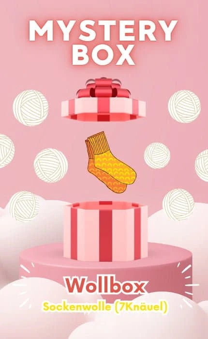 Mystery Box Sockenwolle - Gelb Edition 🌻 von OONIQUE jetzt online kaufen bei OONIQUE